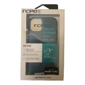 Incipio iPhone 11 Pro Clear Blue Case Shockproof New in Box